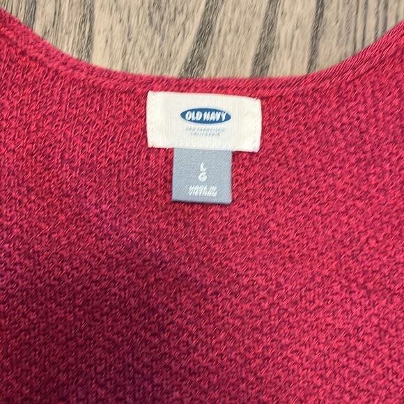 Old Navy Raspberry Tunic Sweater - Picture 3 of 6